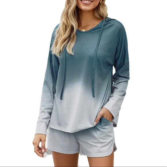 WHISKEY KISS Ombré Tie Dye Lounge Set - Picture 3 of 4